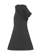 Draped Asymmetric Maxi Dress by ALE AVENA – size chart